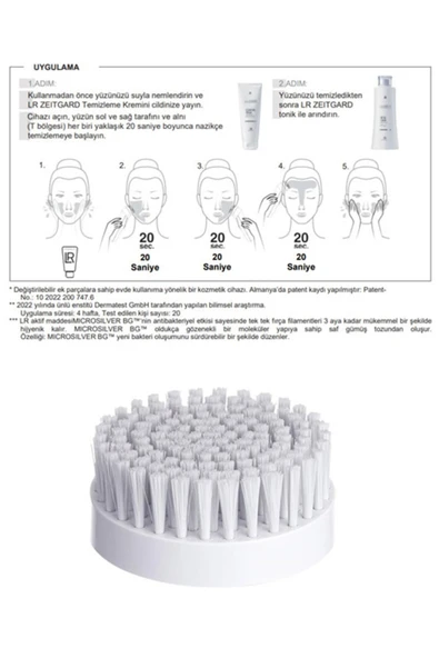 LR Zeitgard Yüz Temizleme Ba?lığı + Adaptör - Resim 2
