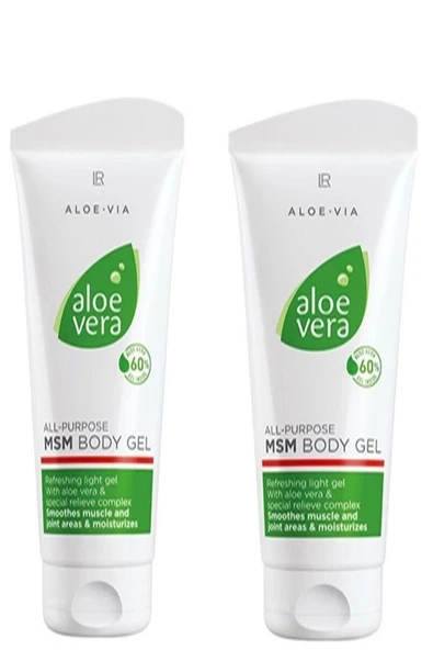 LR Aloe Vera Msm Body Vücut Jeli 200 ml 2 Adet ürün görseli