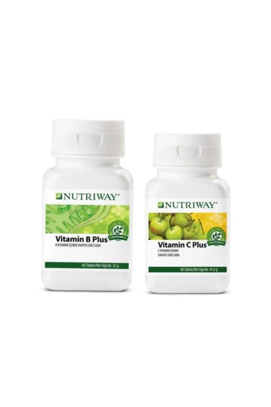 AMWAY NUTRIWAY Vitamin B Plus Nutriway ve Vitamin C Plus Nutriway ürün görseli