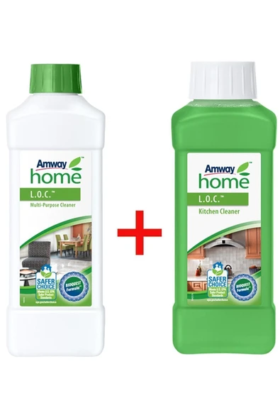 Amway Loc Çok Amaçlı Genel Temizlik Mutfak Temizlik Ikili Paket ürün görseli