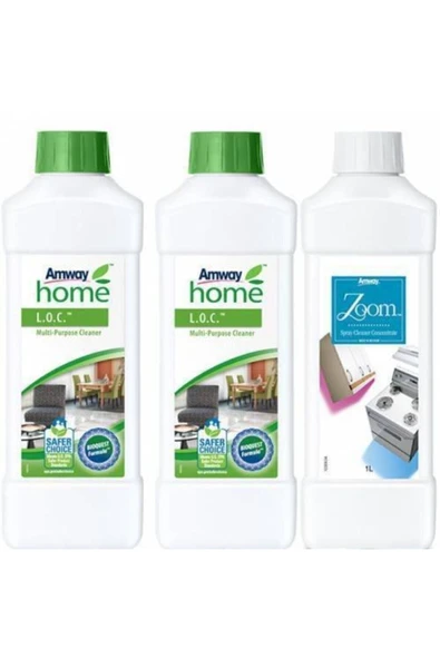amway home Amway Loc Çok Amaçlı Temizleyici 2 Adet + Zoom Konsantre Sprey Temizleyici ürün görseli