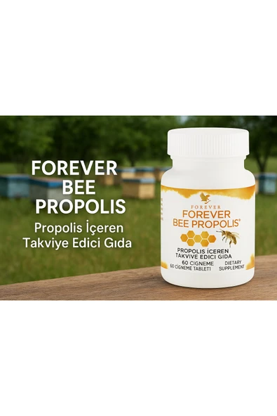 Forever Living Forever Bee Propolis – Doğal Arı Propolisi Takviyesi (60 Tablet) - Resim 3