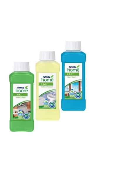 Amway Mutfak Temizleyici Home™ L.o.c.™ Cam Temizleyici ™ L.o.c.™ Banyo Temizleyici ™l.o.c. ürün görseli