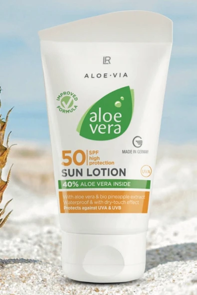 LR Aloe Via Aloe Vera Güneş Koruyucu Losyon Spf 50 - Resim 2