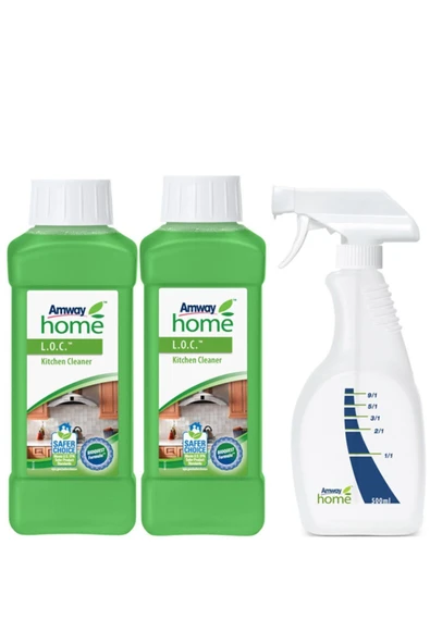Amway Home Loc. Mutfak Temizleyici 500 Ml 2 Adet- Sprey Tabanca ürün görseli