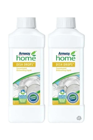 amway home Amway Dısh Drops Konsantre Sıvı Bulaşık Deterjanı 1 lt 2 Adet ürün görseli