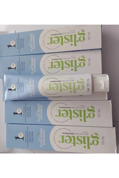 Amway Glister Florürlü Diş Macunu 150 ml X 5 Adet - Resim 2