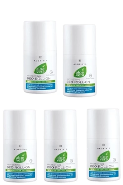 LR Aloe Vıa Aloe Vera Deo Roll-on 50ml 5`li Set ürün görseli