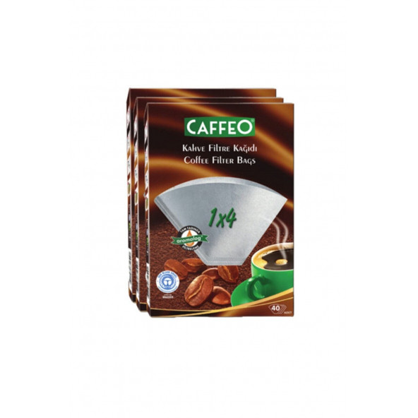 Caffeo Kahve Filtresi 1x4/40 3'lü Paket