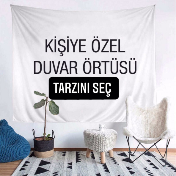 Kişiye Özel Dijital Baskılı Duvar Örtüsü