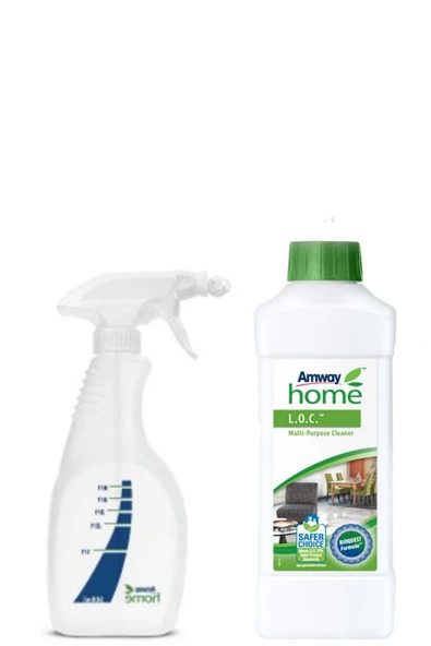 amway home Loc Çok Amaçlı Temizleyici (1 Lt ) +tabanca Püskürtmeli Şişe ürün görseli