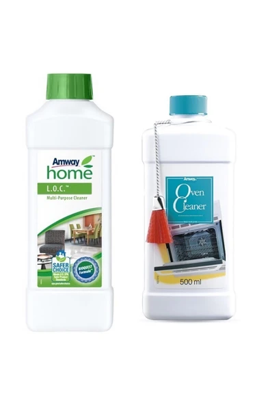 Amway Çok Amaçlı Temizleyici 1l Ve Jel Fırın Temizleyicisi 500ml Home Loc ürün görseli