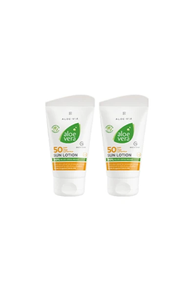 LR Güneş Koruyucu Losyon Spf50 2'li Set Aloe Vera ürün görseli