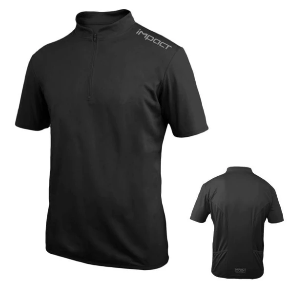 İMPACT NOVİ MTB BİSİKLET FORMASI DOWNHİLL FREERİDE BİSİKLET FORMASI SİYAH RENK M BEDEN FORMA ürün görseli 1