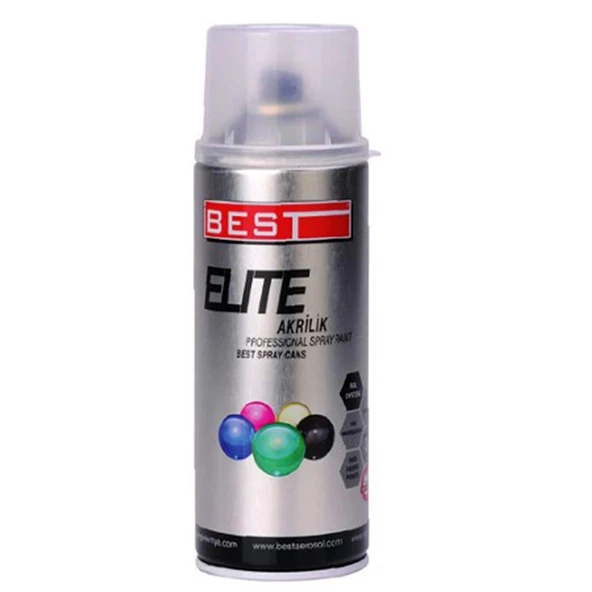 Best Elite Akrilik Hızlı Kuruyan Profesyonel Sprey Boya 400 ml - 2