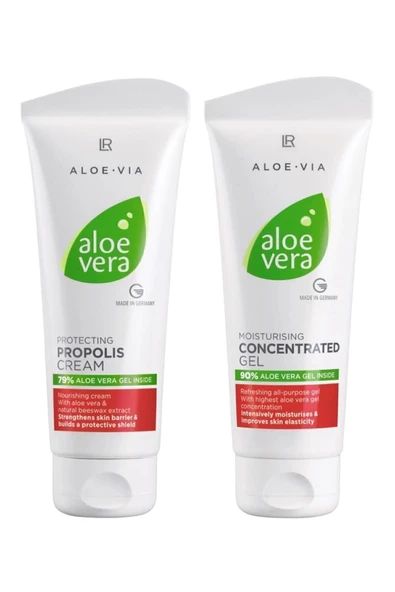 LR Aloe Vera Propolis Krem 100 ml + Konsantre Jel 100 ml 8693193181477 ürün görseli