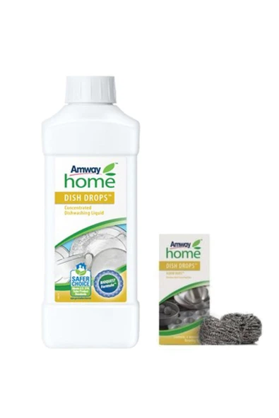 Amway Dish Drops Bulaşık Deterjanı  Bulaşık Teli Set ürün görseli