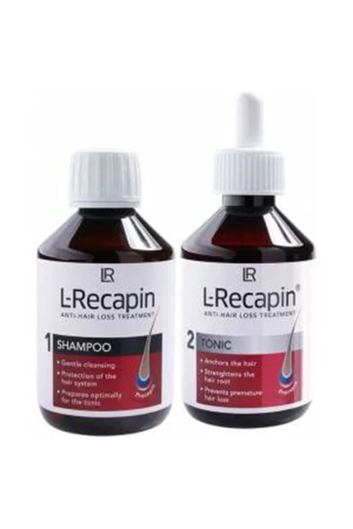 LR L-recapin 1+1 Saç Dökülmesi Karşıtı Şampuan Ve Tonik Set 200ml ürün görseli