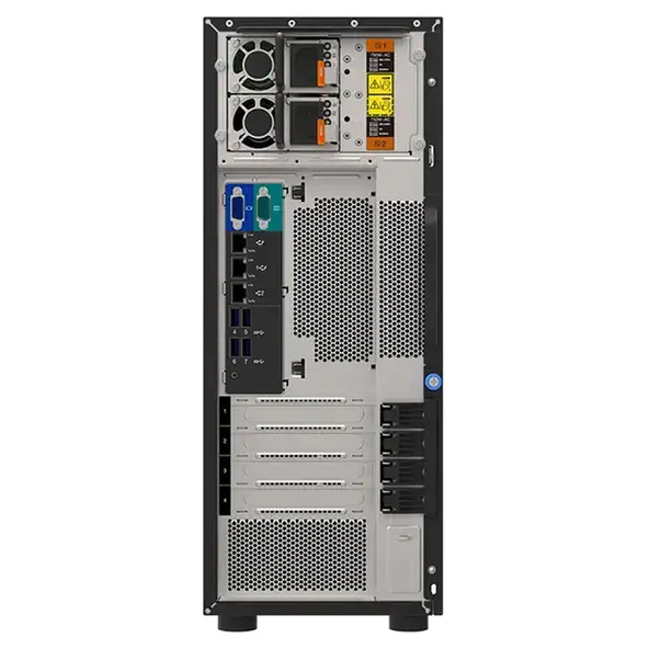Lenovo ThinkSystem ST250 V3 7DCEA02WEA010 E-2436 128GB 4x960SSD 4U Tower Sunucu - Resim 2