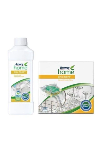 Amway Dısh Drops™ Konsantre Sıvı Bulaşık Deterjanı Home™ Bulaşık Makinesi İçin Tablet Deterjan 2'li Set ürün görseli
