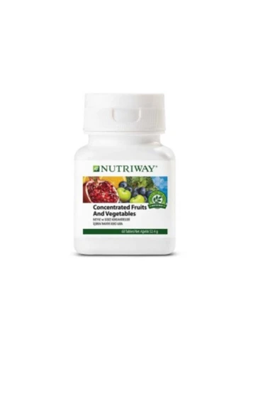 Amway Concentrated Fruit And Vegetables Nutrıway 60 Tablet (meyve Sebze Konsantresi) ürün görseli