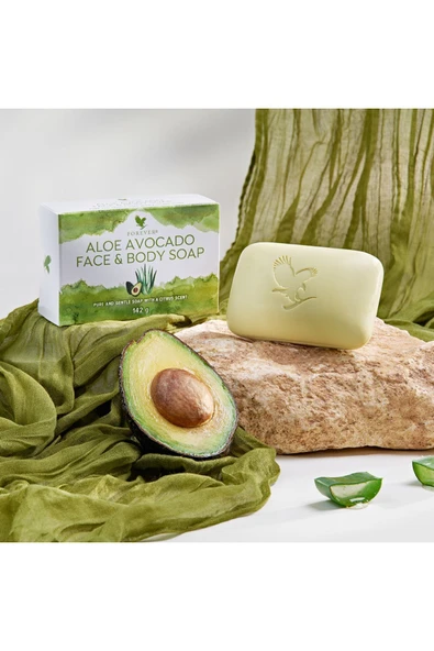 Forever Living Avocado Face & Body Soap 2 Adet - Resim 2