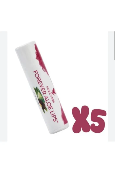 Forever Living Aleo Lips Dudak Koruyucu ve Nemlendirici Krem - Lips Stick 5'li - Resim 4