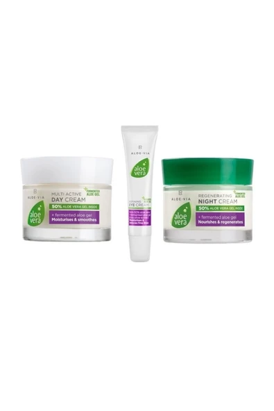 LR Aloe Via Fermente SET Gündüz+Gece+Göz Kremleri ürün görseli