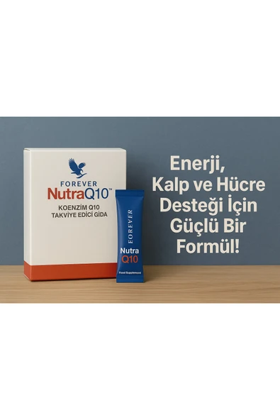 Forever Living Forever NutraQ10™ Koenzim Q10 İçeren Takviye Edici Gıda – 30 Saşe - Resim 4