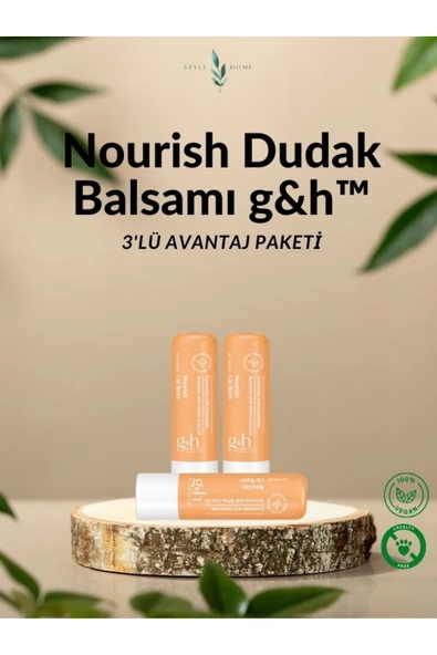 Amway Nourish Dudak Balsamı g&h™ 3 ADET ürün görseli