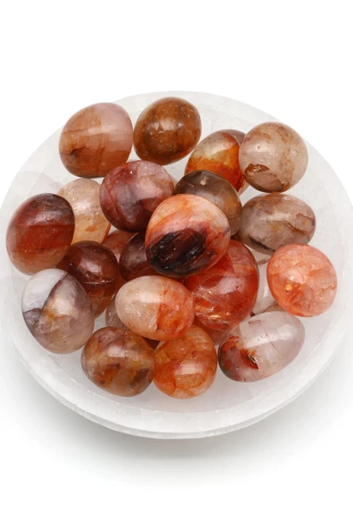 Himalaya Kuvars Doğal Taş Tamburlanmış Parça - Tımbıl ürün görseli 1