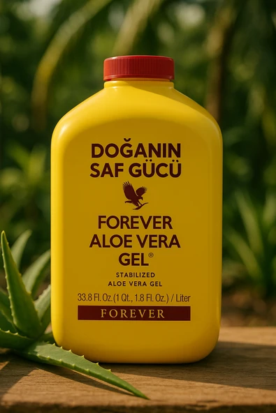 Forever Living Forever Aloe Vera Jel 1 Litre – Doğal Aloe İçerikli Sıvı Takviye Edici Gıda - Resim 4