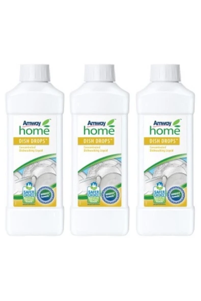 Amway Konsantre Sıvı Bulaşık Deterjanı Home™ Dısh Drops™birim: Adet (1 Litre) 3 Lü Set ürün görseli