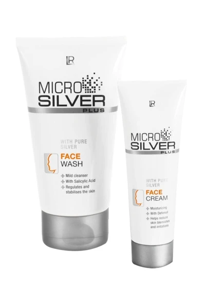 LR Microsilver Plus Yüz Bakım Seti 150 Ml.50 Ml - Resim 2