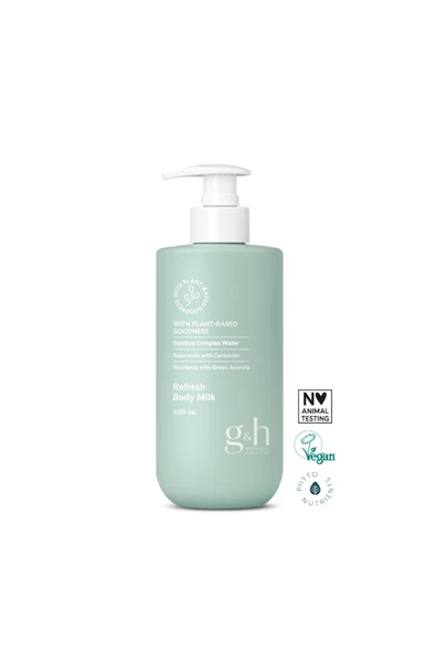 G&h Refresh Cildin Sağlıklı ve Canlı Gözükmesini Sağlayan Vegan Vücut Sütü - Resim 2