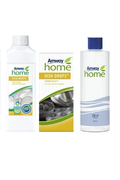 Amway Bulaşık Telleri Home™ Dısh Drops™ Konsantre Sıvı Bulaşık Deterjanı Home™ ™2li Set ürün görseli