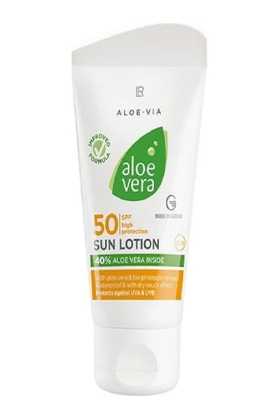 LR Aloe Vıa Aloe Vera Güneş Koruyucu Losyon Spf 50 75 Ml.(SUN LOTION SPF50 HİGH PROTECTİON)23113-1 ürün görseli