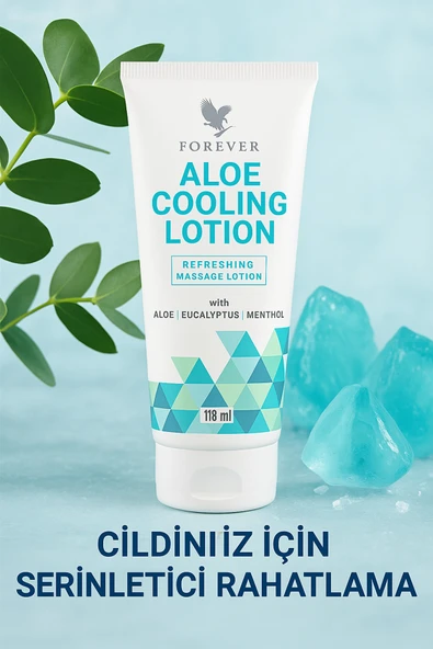 Forever Living Aloe Vera & Mentollü Serinletici Masaj Losyonu – 118 ml - Resim 4