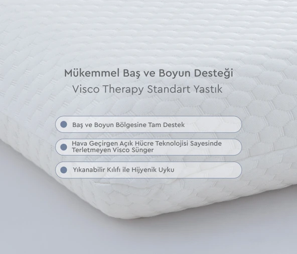 Visco Therapy Standart Yastık - Resim 3