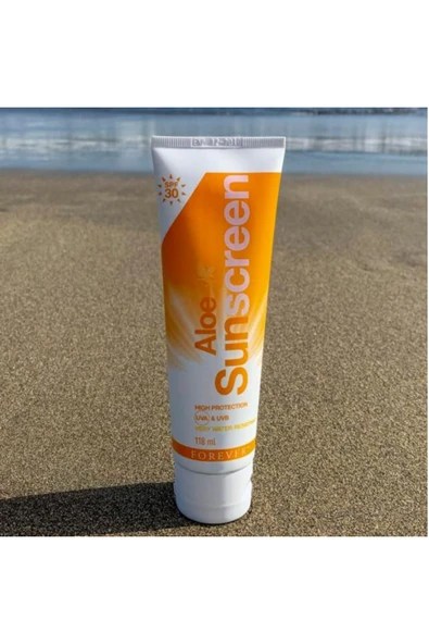 Forever Living Aloe Sunscreen-UVA ve UVB Işınlarına Karşı SPF 30 Destek Sağlar.-Güneş Koruyucu Krem - Resim 2