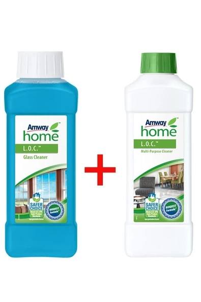 amway home Amway Loc Çok Amaçlı Genel Temizlik-cam Temizleyici Ikili Paket ürün görseli