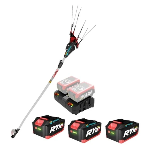 Castelları Vertıgo L 18v Zeytin Hasat Makinesi (2.3-3.3m) 3 Batarya+hızlı Şarj ürün görseli 1