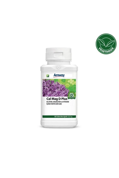 Amway Cal Mag D Plus Calcium Magnesium D Plus 180 Tablet ürün görseli