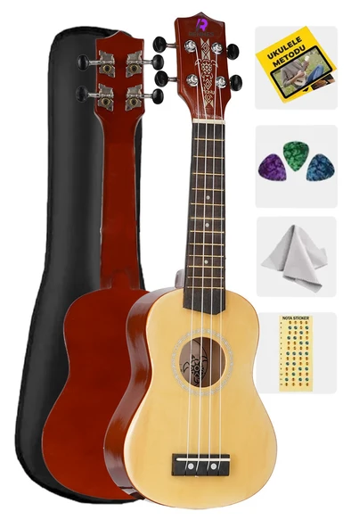 Rennes Soprano Natural Ukulele (OUTLET) ürün görseli 1