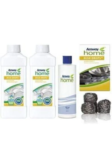 Amway Dish Drops Bulaşık Deterjanı 2 Adet, Bulaşık Teli, Şişe ürün görseli