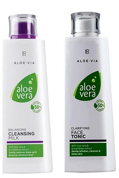 LR Aloe Vera Cilt Temizleme Sütü 200 Ml + Aloe Vera Tonik 200 Ml ürün görseli