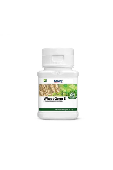 Amway Wheat Germ E 100 Kapsül Vitamin - Resim 2