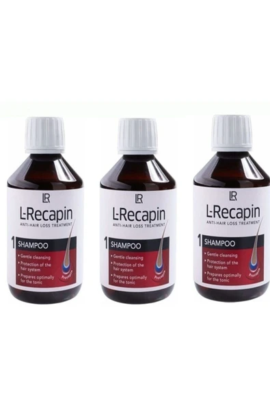 LR L-recapin Şampuan Saç Dökülmesine Karşı 200 mlx3 Adet ürün görseli