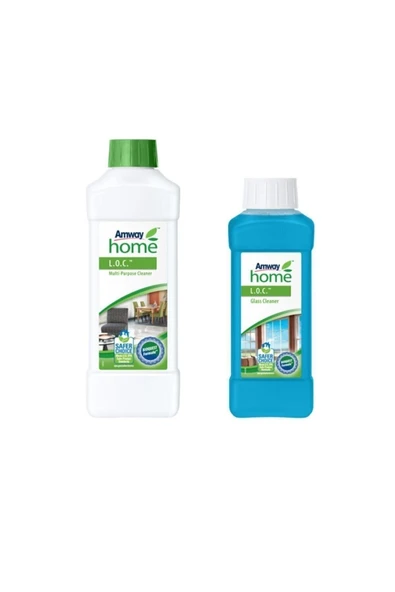 Amway Loc Çok Amaçlı Temizleyici 1 L + Loc Cam Temizleyici 500 ml ürün görseli