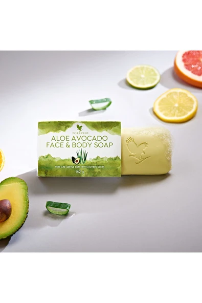Forever Living Avocado Face & Body Soap 2 Adet - Resim 3